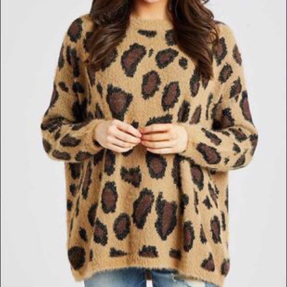 Altar’d State Leopard spring Sweater